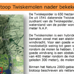 Molenbiotoop Twiskemolen nader bekeken
